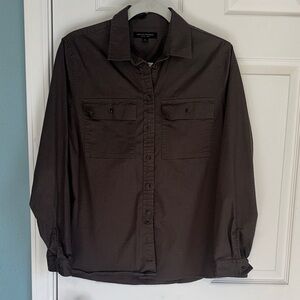 Banana Republic Women's Dillon Shirt Stretch Long Sleeve Size M